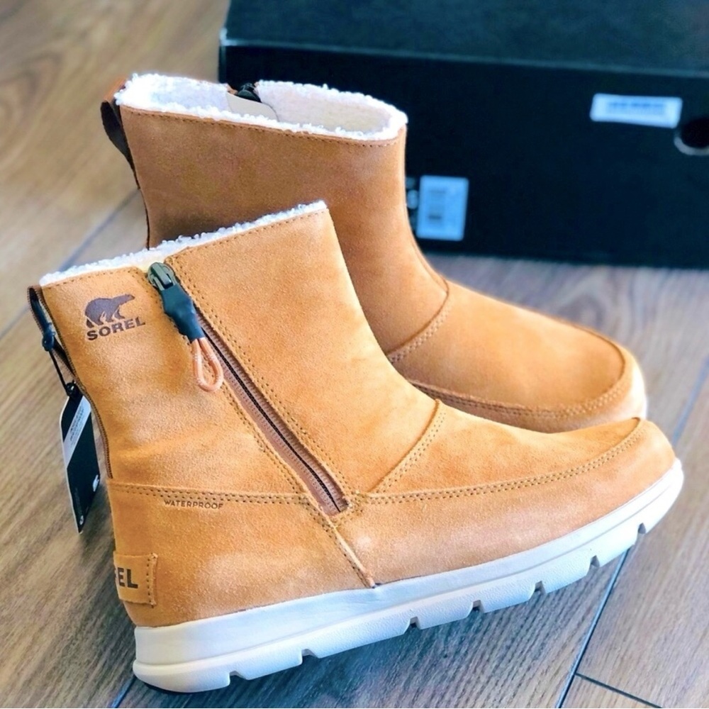 Sorel Explorer Zip Waterproof Boot 7.5